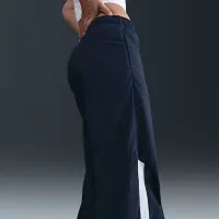 Nike Sportswear женская Wide-Leg Woven Pants синий