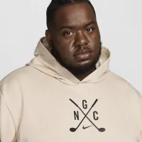 Nike для гольфу Club чоловічі для гольфу Толстовка з капюшоном колір коричневий