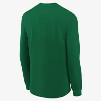 Nike Boston Celtics Essential Big дитячі Jordan NBA Long-Sleeve футболка колір чорний