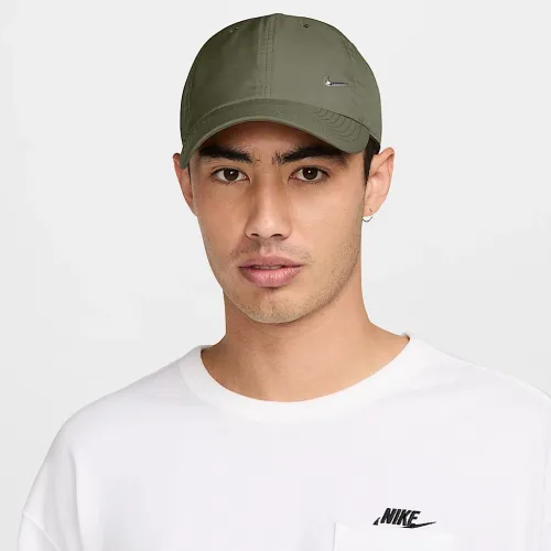 Nike Dri-FIT Club Unstructuцвет красный Metal Swoosh Cap цвет зеленый