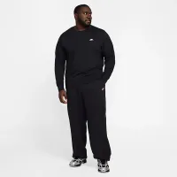 Nike Club мужские Fleece Crew цвет черный