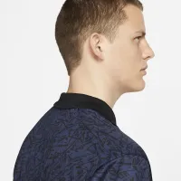 Nike Dri-FIT Victory+ мужские Allover Print для гольфа Polo синий
