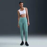 Nike Zenvy жіноча З високою талією 7/8 лосіни колір зелений