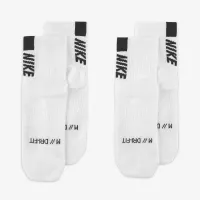 Nike Multiplier Running Ankle носки (2 Pair) цвет белый