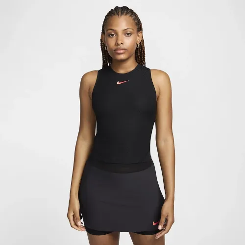 NikeCourt Slam женская Dri-FIT Tennis Tank Top цвет черный