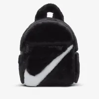 Nike Sportswear Futura 365 Faux Fur Mini рюкзак (6L) цвет черный