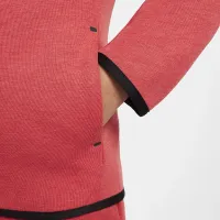 Nike Sportswear Tech Fleece Big дитячі Full-Zip Толстовка з капюшоном колір червоний