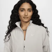 Nike Sportswear Collection жіноча оверсайз Repel Zip Куртка колір сірий