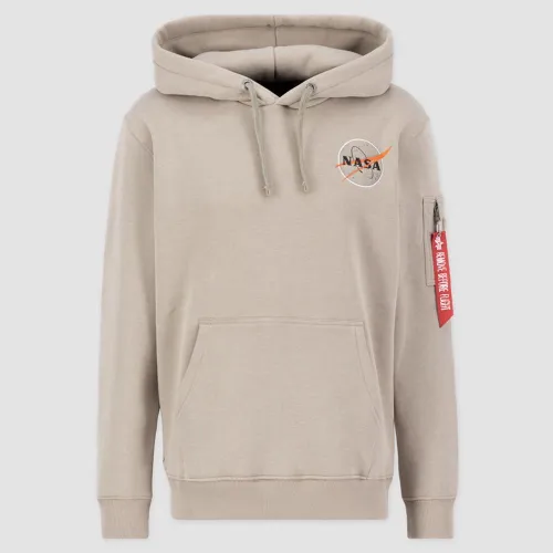 Кофта/футболка Alpha Industries NASA Orbit 146339679 - бежевая