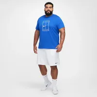 NikeCourt чоловічі Dri-FIT Tennis футболка блакитний