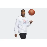 Кофта/футболка adidas Trae Толстовка з капюшоном  HG0724 - Біла