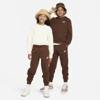 Nike Sportswear Club Fleece Big детские Joggers цвет коричневый