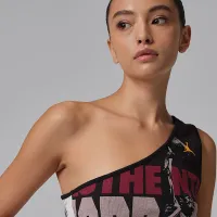 Nike Jordan Flight жіноча Graphic Tank колір білий