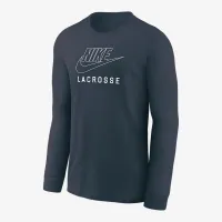 Nike Swoosh Big дитячі Lacrosse Long-Sleeve футболка блакитний