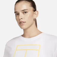 Nike Heritage жіноча Dri-FIT Short-Sleeve Cropped Top колір білий