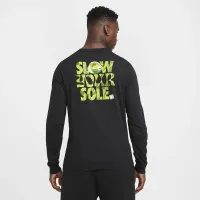 Nike Sportswear Club Long-Sleeve футболка колір чорний