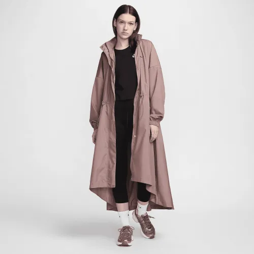 Nike Sportswear Essential жіноча Trench Coat колір фіолетовий