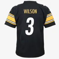 Russell Wilson Pittsburgh Steelers Big детские Nike NFL Game Jersey цвет черный