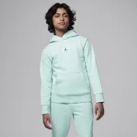 Nike Jordan MJ Flight Big дитячі Fleece Pullover Толстовка з капюшоном колір зелений