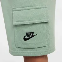 Nike Sportswear Little дитячі Pocket футболка and French Terry шорти комплект колір зелений