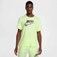 Nike Miler Run Energy мужские Dri-FIT Short-Sleeve Running Top Yellow