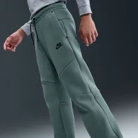 Nike Sportswear Tech Fleece Big детские (для мальчиков) Open-Hem Pants цвет серый