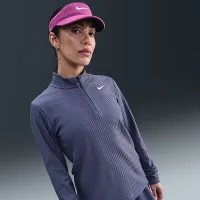 Nike Tour жіноча Dri-FIT ADV 1/2-Zip для гольфу Top колір фіолетовий