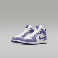Nike Jordan 1 Mid Little дитячі Кросівки колір фіолетовий