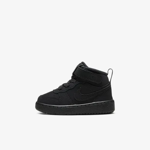 Nike Court Borough Mid 2 Baby/Toddler Кросівки колір чорний