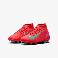 Nike Jr. Mercurial Superfly 10 Club Little/Big дитячі MG High-Top футбольні бутси колір червоний