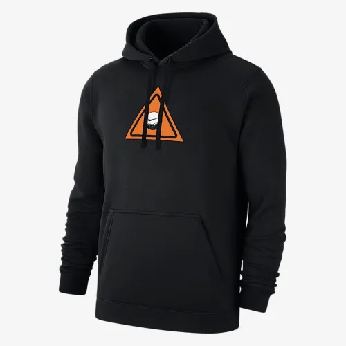 Nike Club мужские для гольфа Pullover Толстовка с капюшоном цвет черный