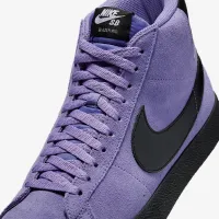 Nike SB Zoom Blazer Mid Skate Кросівки колір фіолетовий