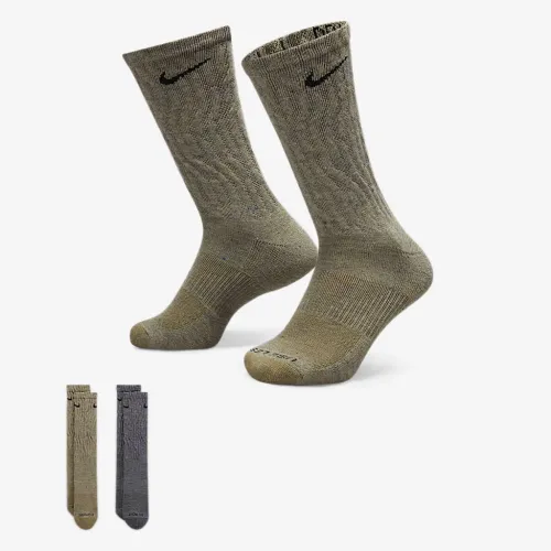 Nike Everyday Plus Cushioned Crew носки (2 пары) многоцветный