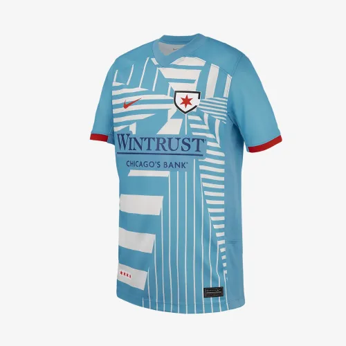 Chicago цвет красный Stars 2024 Stadium Primary Big детские Nike Dri-FIT NWSL Replica Jersey синий
