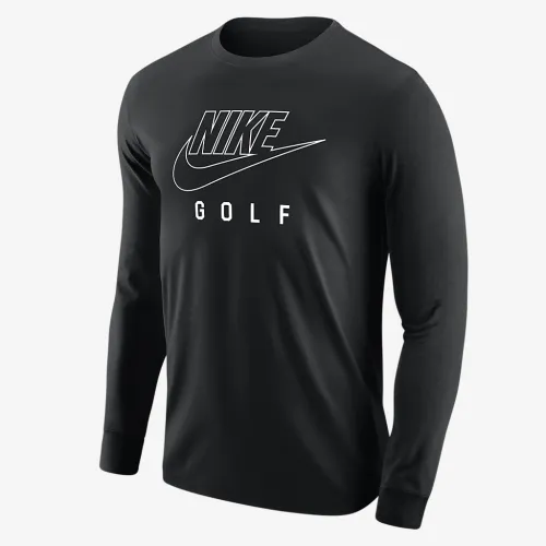 Nike Swoosh чоловічі для гольфу Long-Sleeve футболка колір чорний