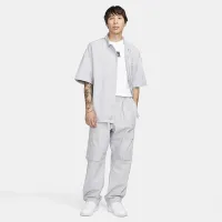 Nike Sportswear Air мужские Woven Over-Shirt Top цвет серый