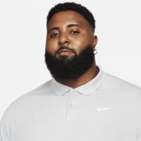 Nike Dri-FIT Victory мужские Long-Sleeve для гольфа Polo цвет серый