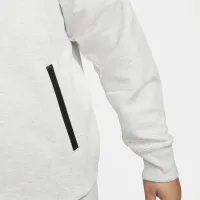 Nike Sportswear Tech Fleece Windrunner женская Full-Zip Толстовка с капюшоном (большие размеры) цвет серый