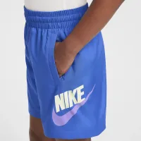 Nike Sportswear Big дитячі Woven шорти блакитний