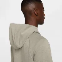 Nike Primary Fleece мужские Dri-FIT UV Full-Zip Performance Толстовка с капюшоном цвет зеленый