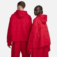 Nike x Jacquemus Swoosh Толстовка с капюшоном цвет красный