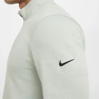 Nike Tour мужские 1/2-Zip для гольфа Top цвет зеленый