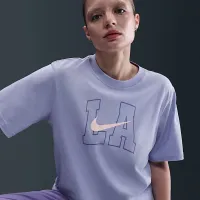 Nike Sportswear Essential жіноча футболка колір фіолетовий