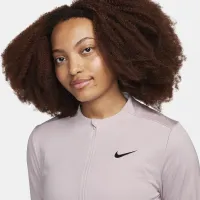 Nike Dri-FIT UV Advantage женская Full-Zip Top цвет фиолетовый