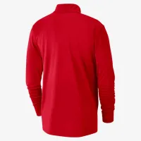 Portland Trail Blazers City Edition чоловічі Nike Dri-FIT NBA 1/2-Zip Long-Sleeve Top колір червоний