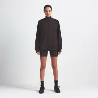 NikeSKIMS Matte Tricot женская оверсайз Full-Zip Track Куртка цвет коричневый