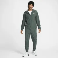 Nike Unlimited мужские Dri-FIT Zippeцвет красный Cuff Versatile Pants цвет зеленый
