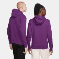 Nike Sportswear Club Fleece Pullover Толстовка с капюшоном цвет фиолетовый