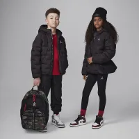 Nike Jordan Big детские Welded Puffer Куртка цвет черный
