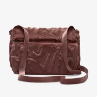Nike Sportswear Futura 365 Faux Fur Crossbody сумка (1L) цвет коричневый